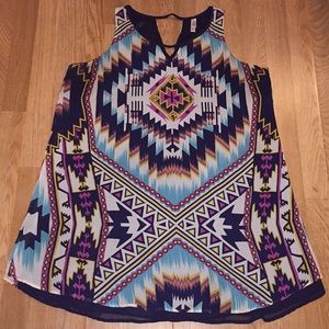 Xhilaration tribal dress XXL